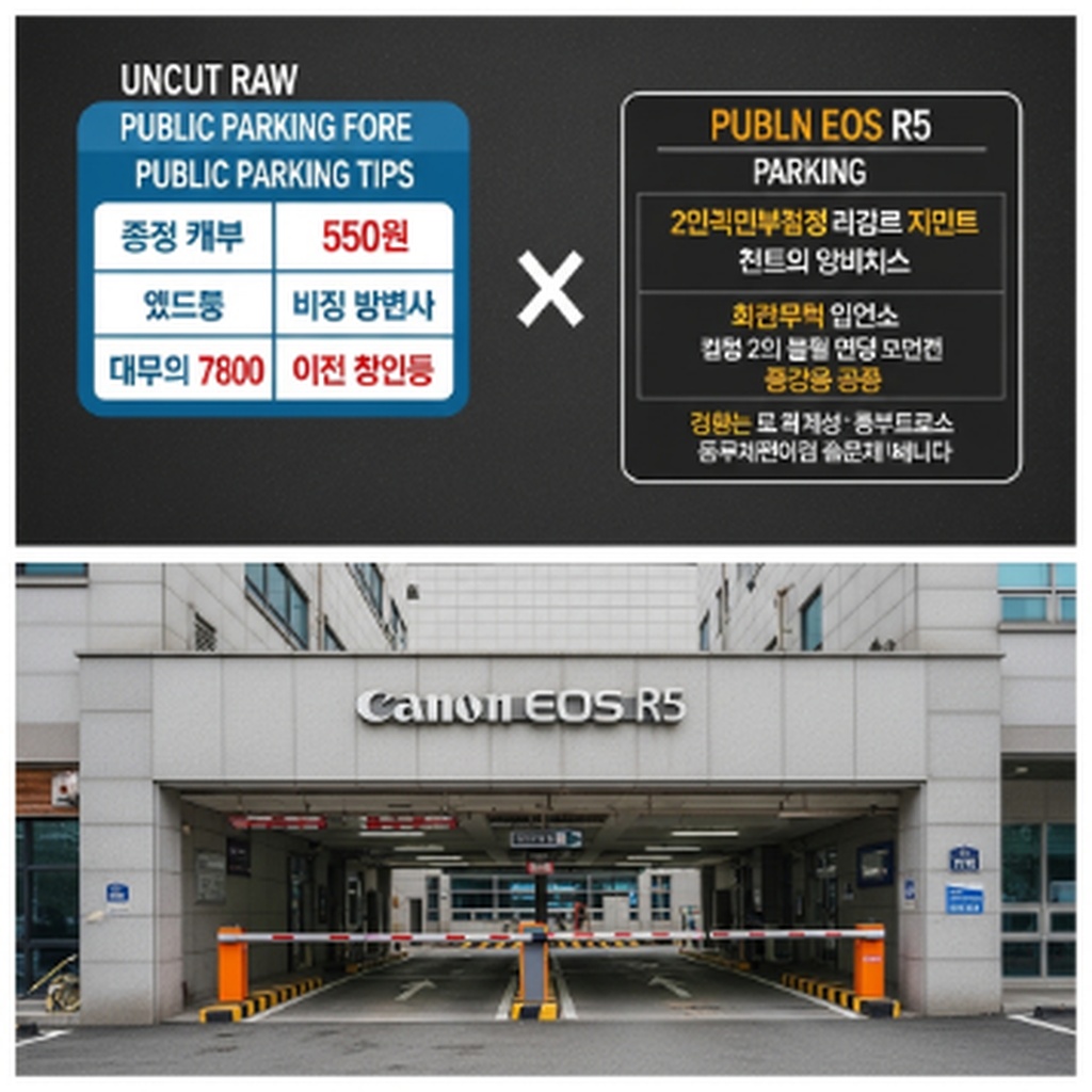통영 동피랑 벽화마을 중앙시장 근처 공영주차장 요금 비교 및 주차 꿀팁
