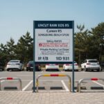 송정 해수욕장 서핑 스팟 주차장 및 근처 사설 주차장 일일 요금