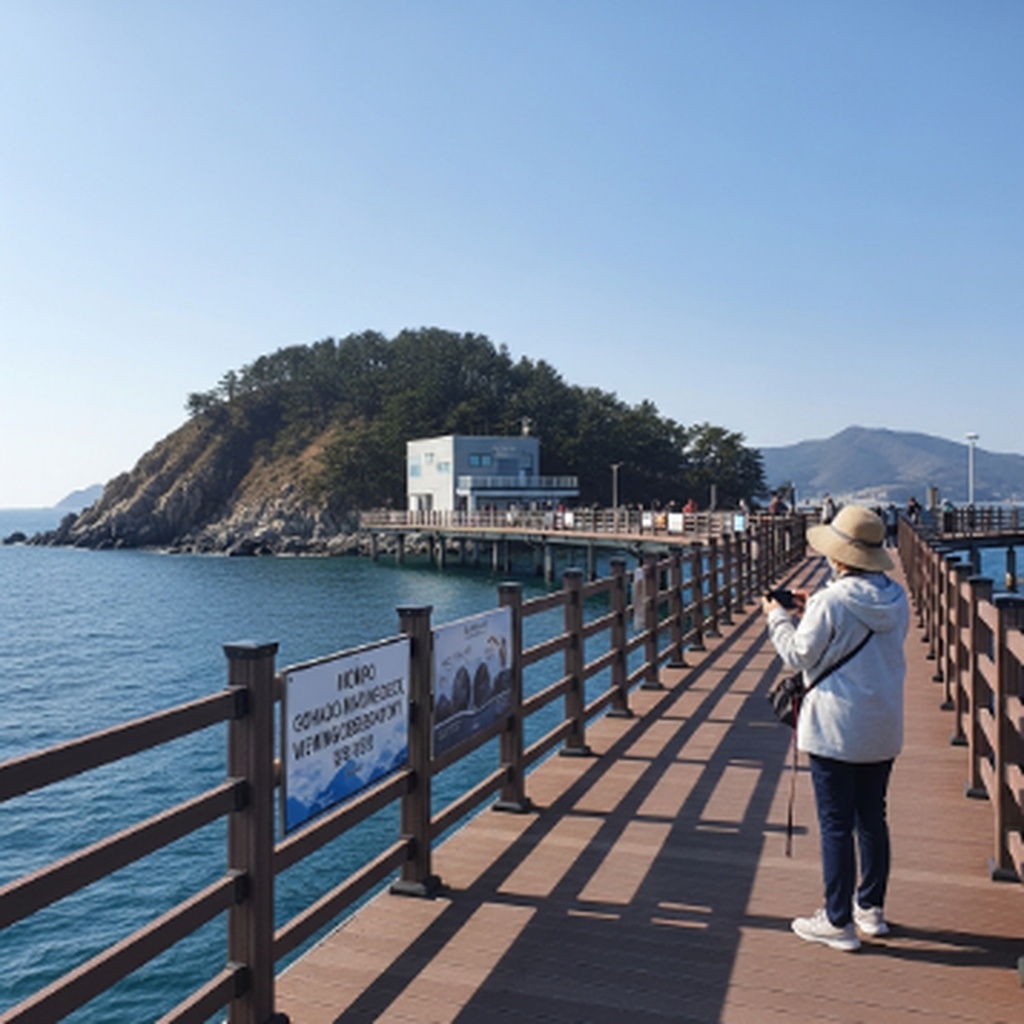 목포 고하도 해상데크 바다 위 걷기 여행 및 전망대 관람법