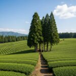 보성 대한다원 녹차밭 삼나무 길 산책 및 CF 촬영지 투어