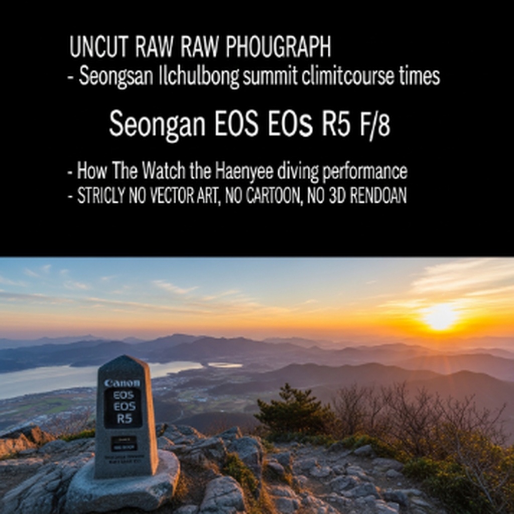 성산일출봉 정상 등반 코스 시간 및 해녀 물질 공연 관람 방법