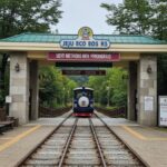 제주 에코랜드 테마파크 주차장 이용 및 기차 여행 핵심 방법