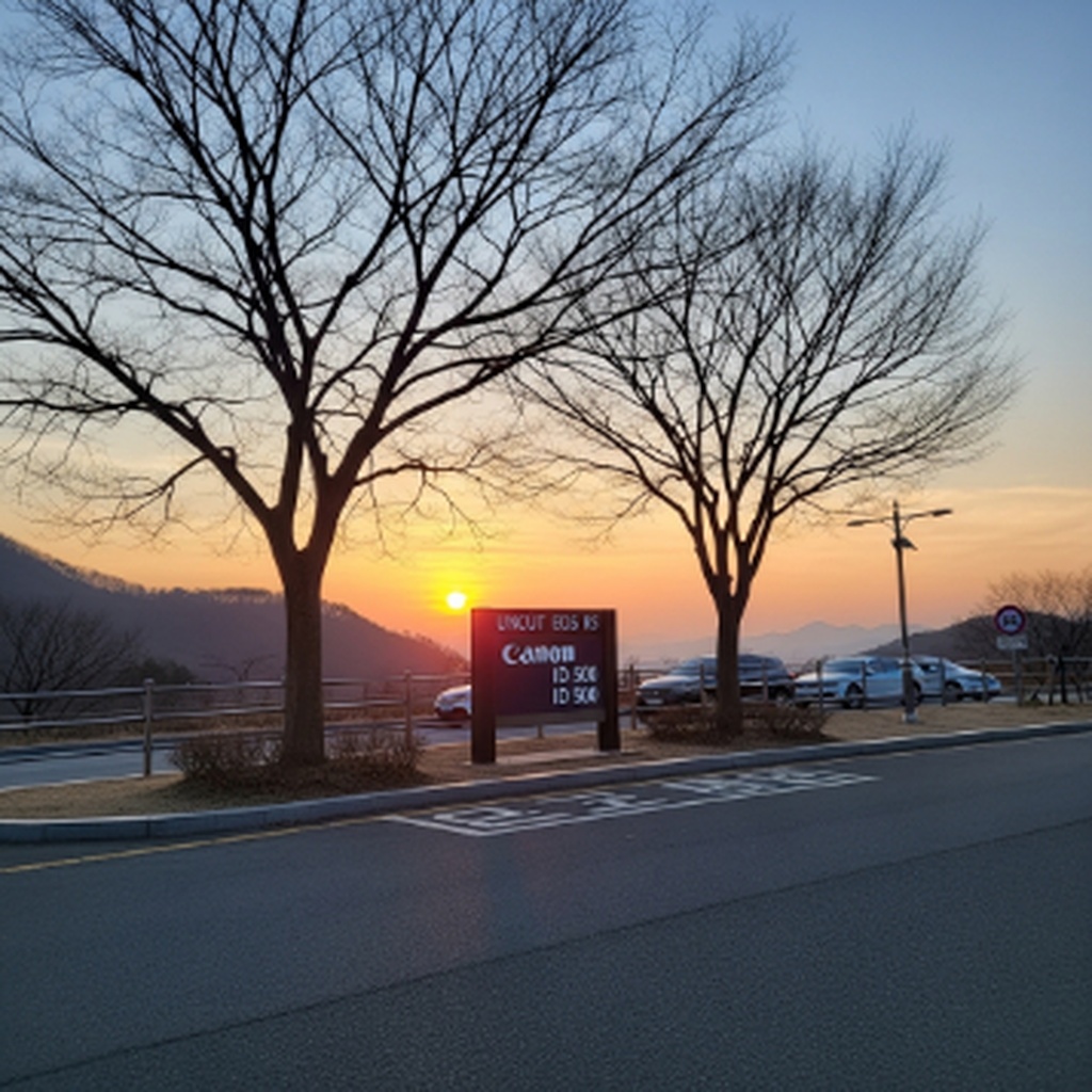 평창 육백마지기 차박 가능한 정상 주차장 명당과 가는 법