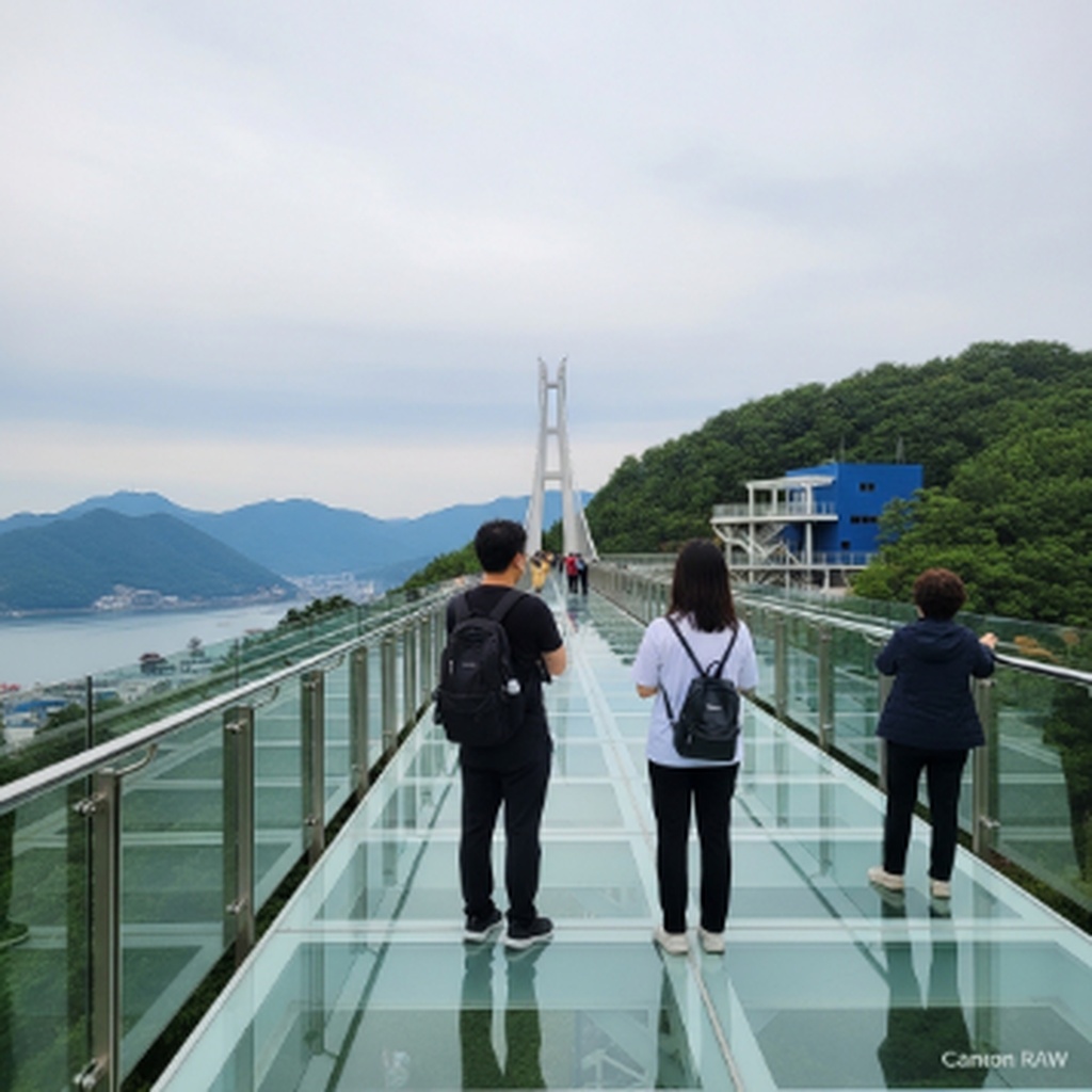 춘천 소양강 스카이워크 유리 다리 체험 및 관람 포인트