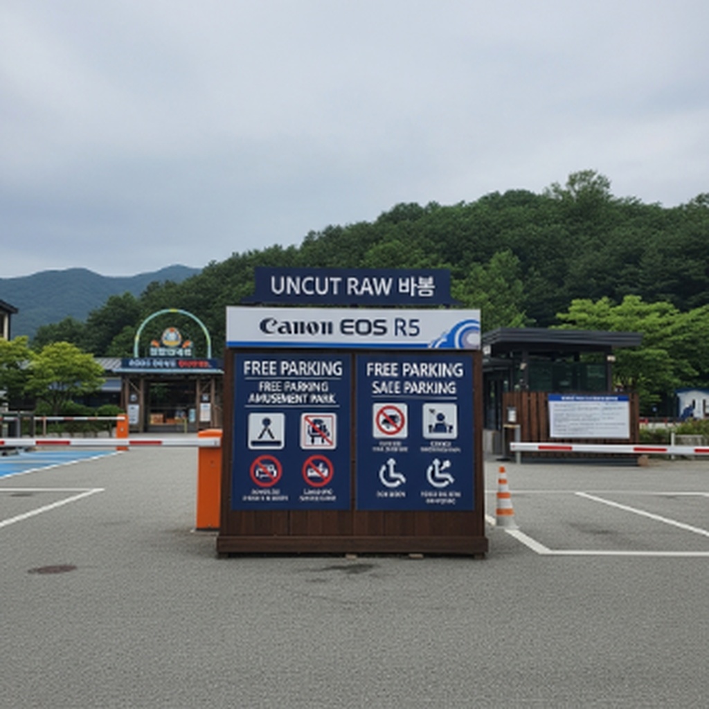 제천 의림지 놀이동산 근처 무료 주차 구역 및 이용 방법
