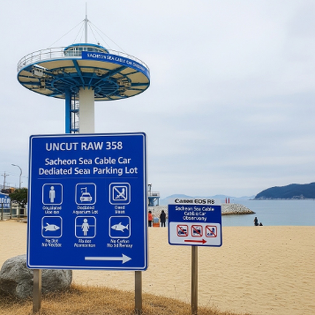 사천 바다케이블카 전용 주차장 및 아쿠아리움 이용 방법