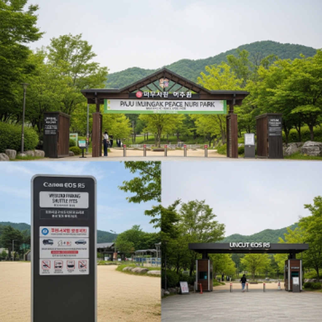 파주 임진각 평화누리 공원 주말 주차 요금 및 셔틀 이용 정보