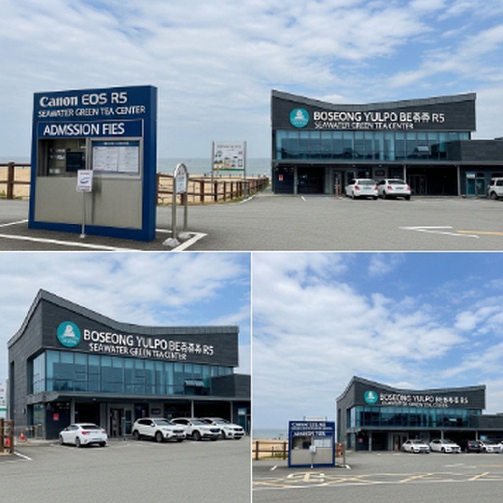 보성 율포 해수욕장 해수녹차센터 이용 요금 및 주차 공간