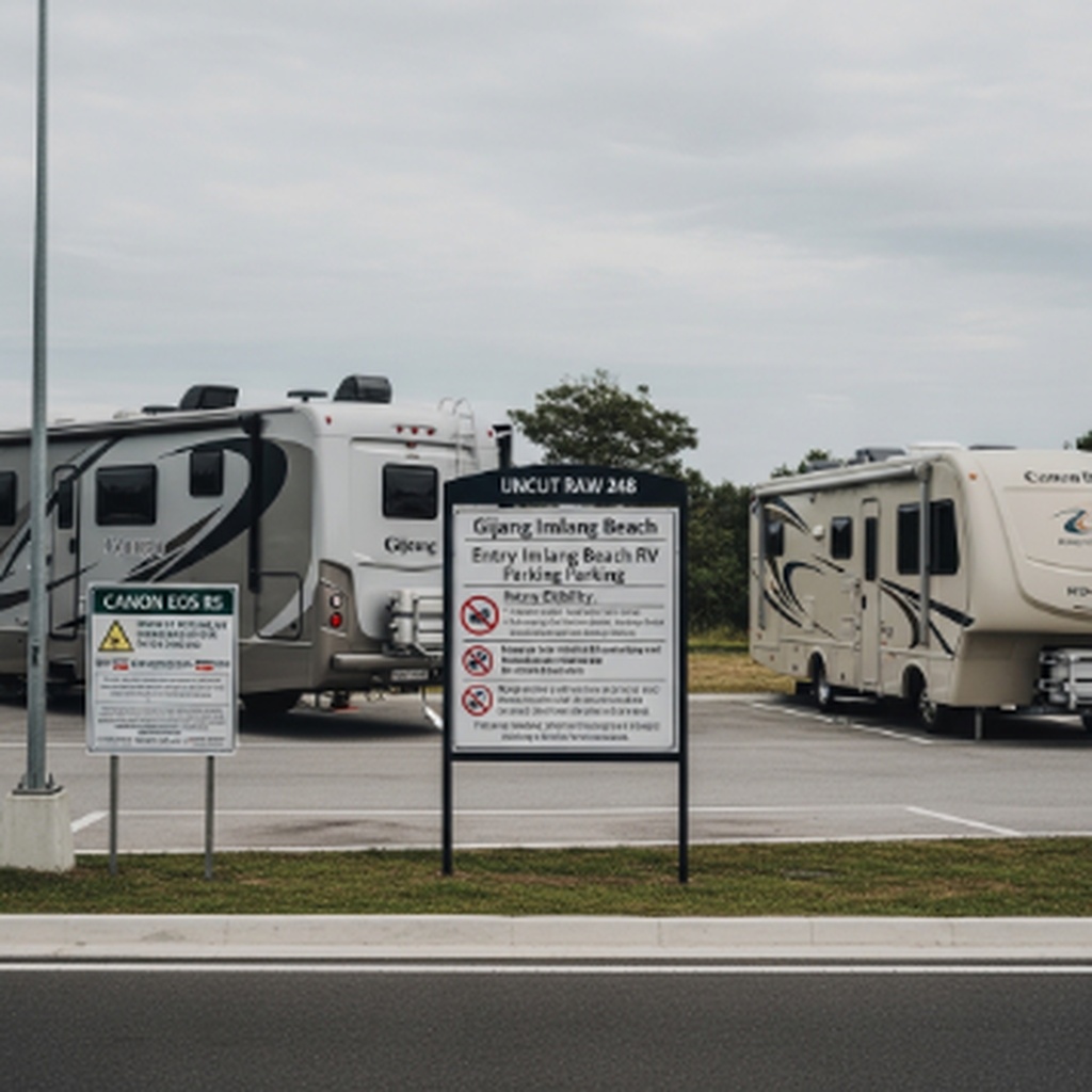 기장 임랑 해수욕장 캠핑카 진입 가능 여부 및 주차장 규정