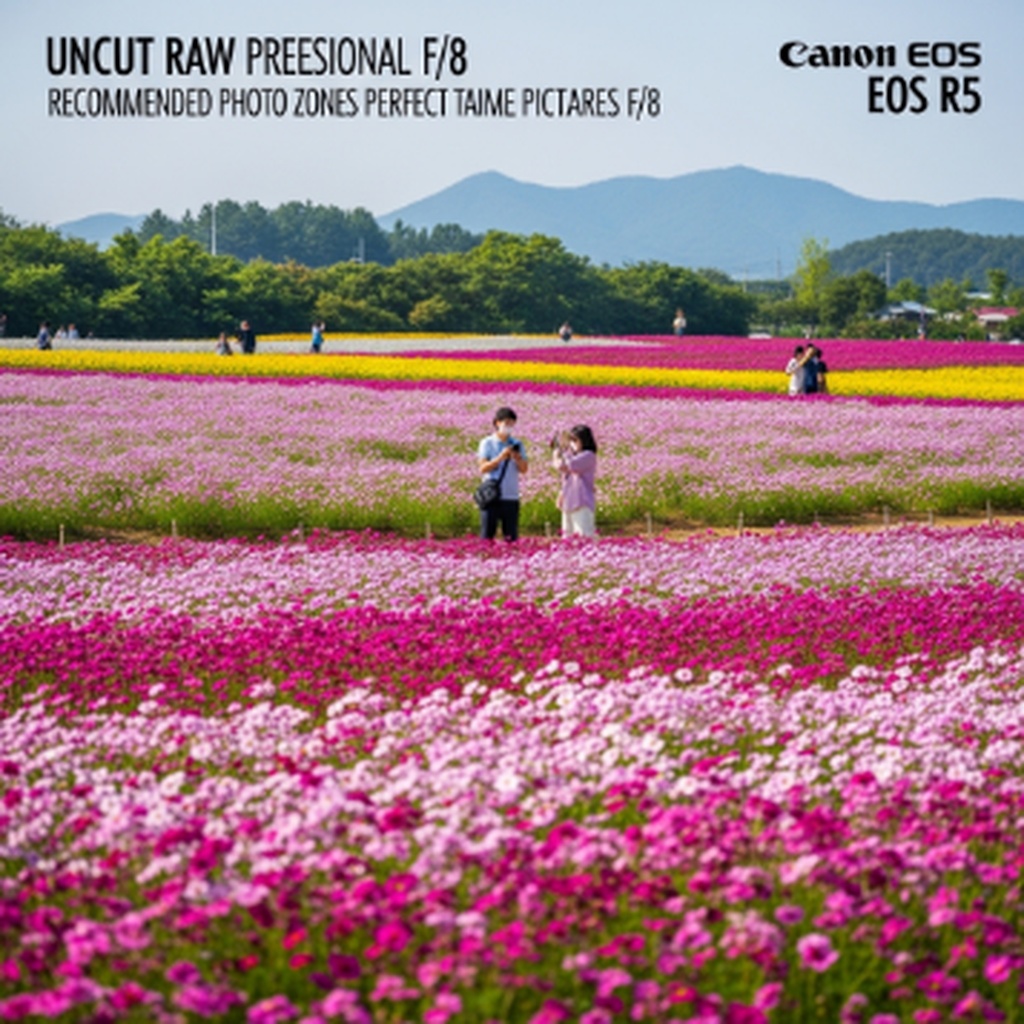 가평 자라섬 꽃 페스티벌 사진 찍기 좋은 추천 포토존