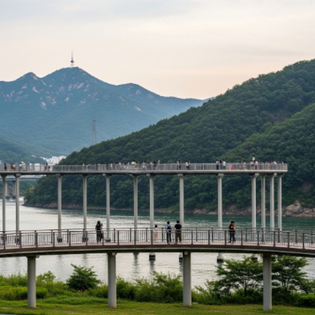 춘천 소양강 스카이워크 유리 다리 체험 및 관람 포인트