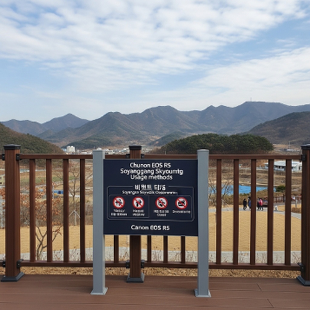 춘천 소양강 스카이워크 주차장 요금 할인 및 이용 방법