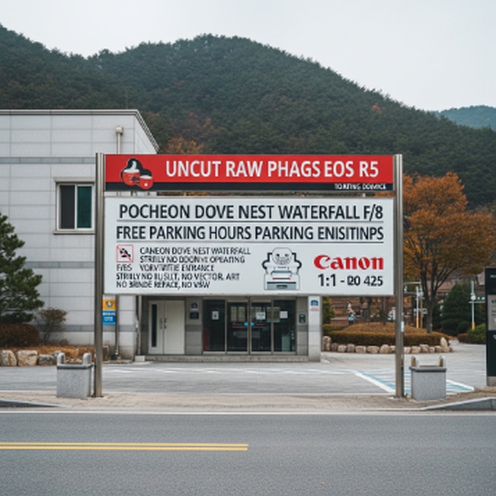 포천 비둘기낭 폭포 무료 주차장 위치와 운영 시간 및 방문 꿀팁