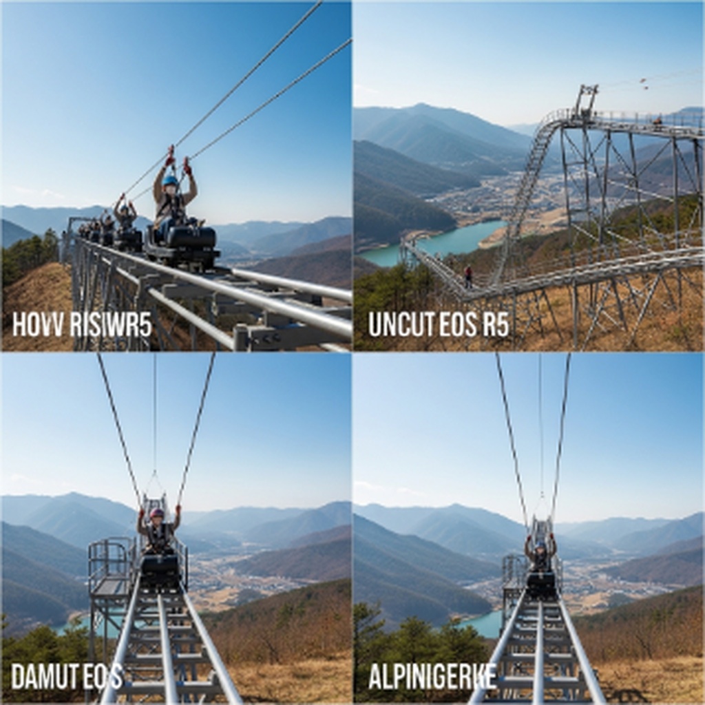 단양 만천하스카이워크 짚와이어 및 알파인코스터 이용 방법