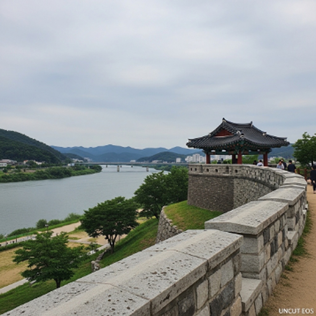 공주 공산성 금강 뷰 성곽길 걷기 여행 추천 코스