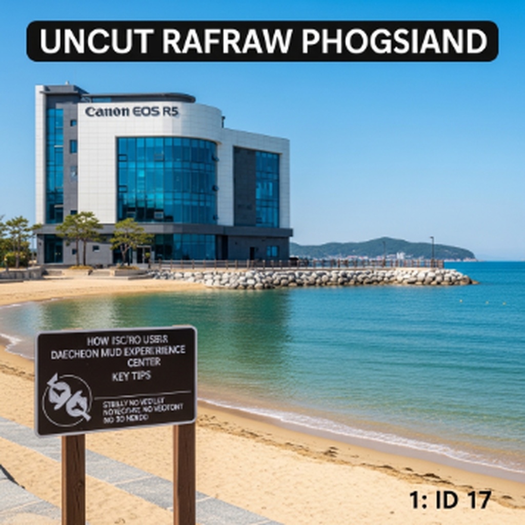 보령 대천해수욕장 머드 체험장 및 분수 광장 이용 방법과 핵심 꿀팁