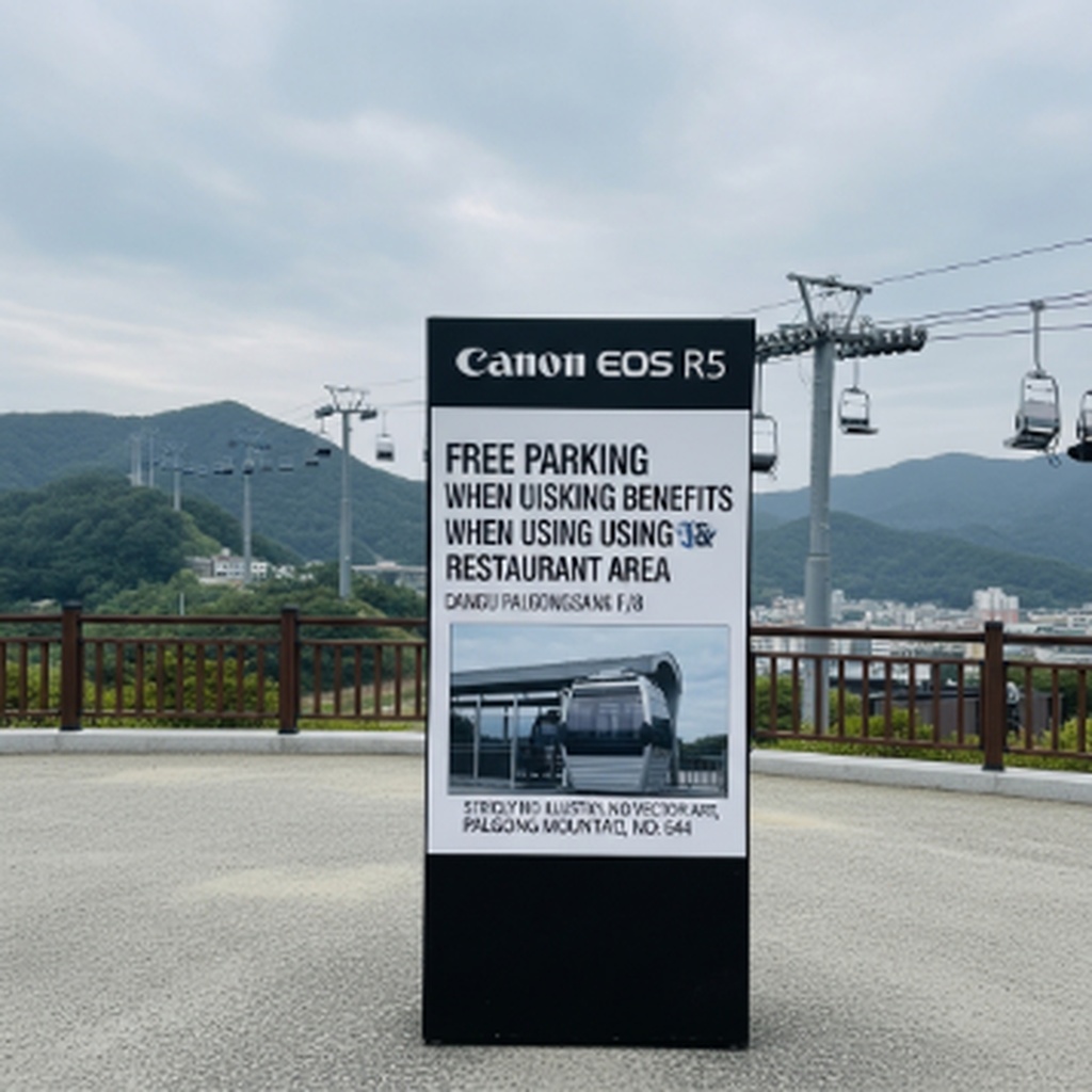 대구 팔공산 케이블카 식당가 이용 시 무료 주차 혜택 정보