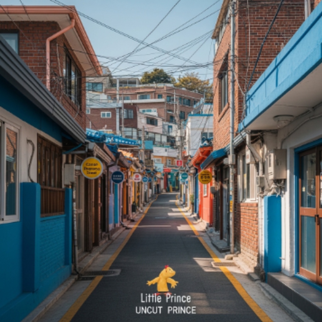 부산 감천문화마을 어린왕자 포토존 명소와 골목 여행 방법