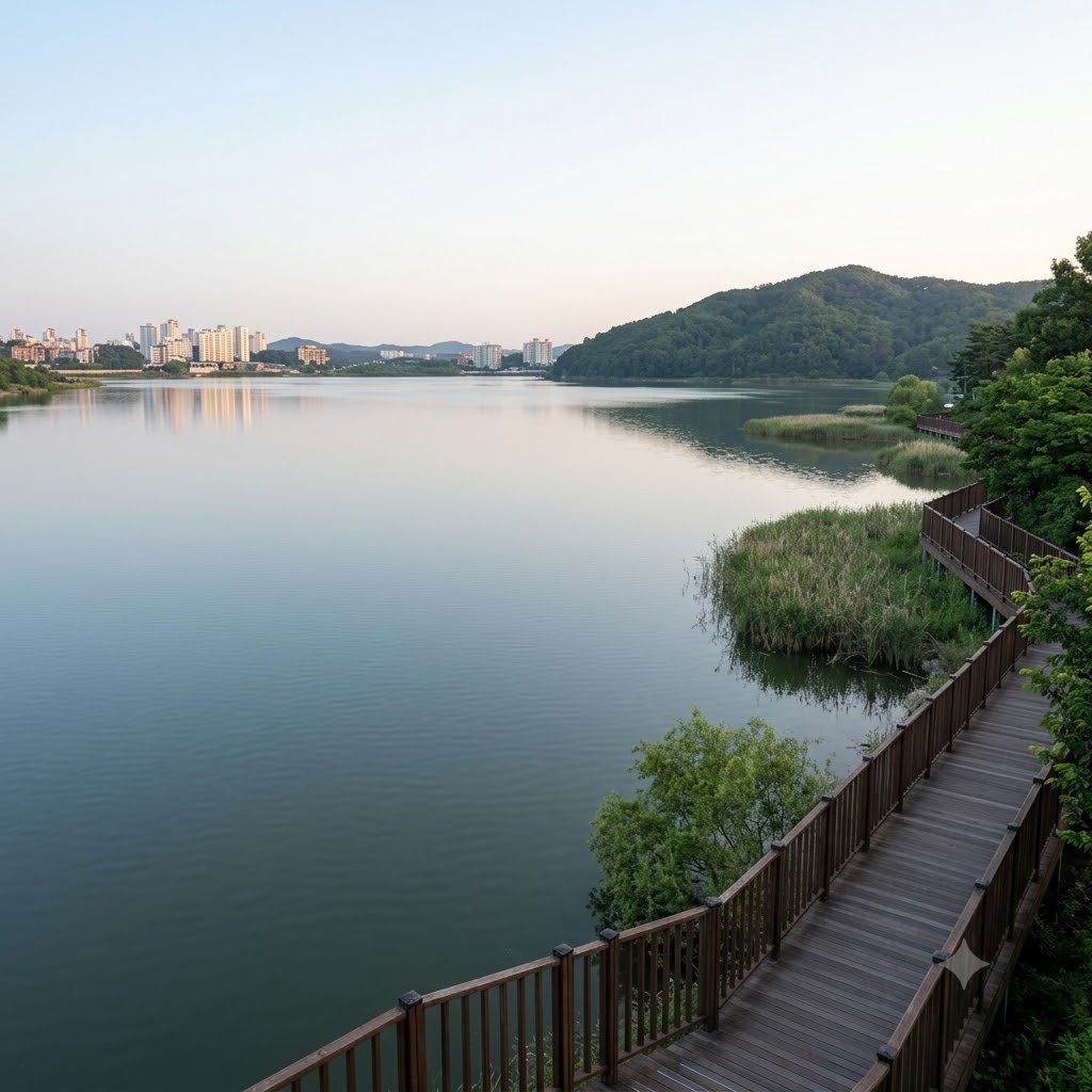 기흥저수지 둘레길 산책 코스와 물멍 명소 완벽 이용 방법