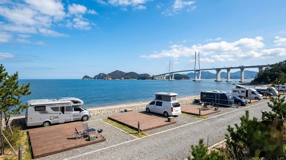 군산 무녀도 캠핑장 예약 일정 및 애견동반 갯벌체험 활용 동선