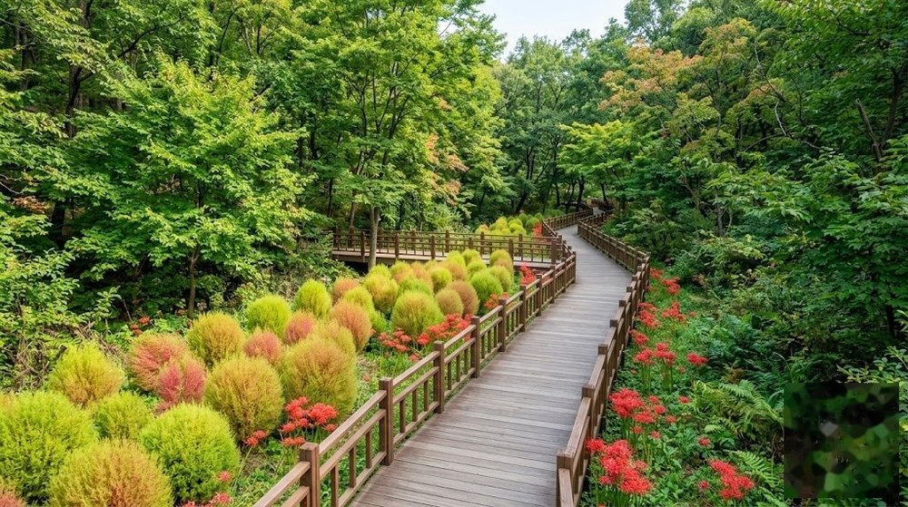 대전 치유의숲 산책 코스와 주차장 무료 이용 방법 (댑싸리 명소)